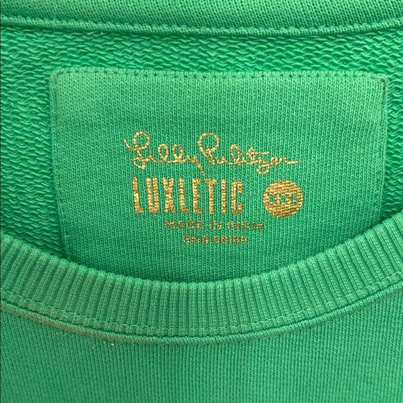 Lilly Pulitzer Vibrant Green Pullover - Picture 6 of 11
